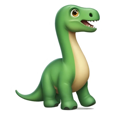 Brachiosaurus cute sticker