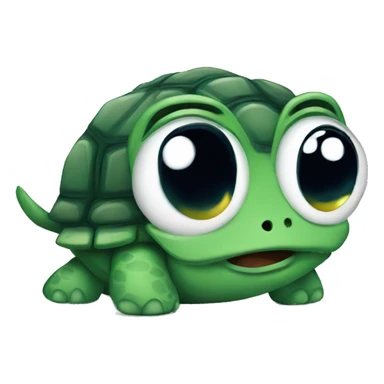 Turtle crying  sticker