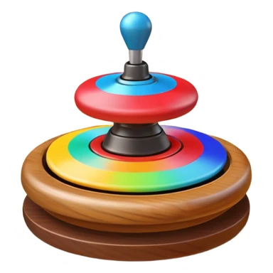 spinning top sticker