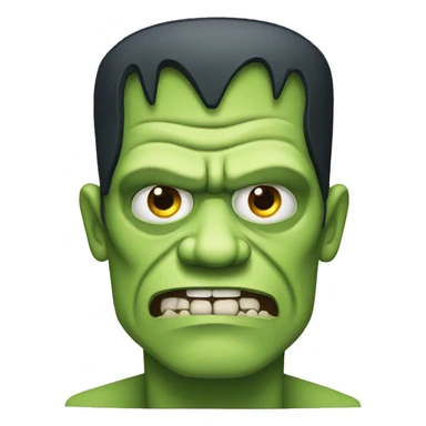 frankenstein monster sticker