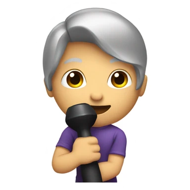 Me holding a dumbbell in my hand sticker