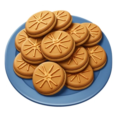 biscoff brand sticker