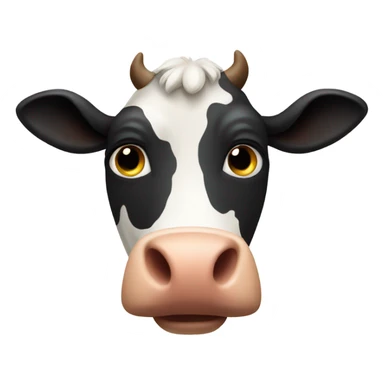 Cow with utters sticker