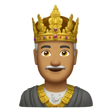 Nepali king sticker
