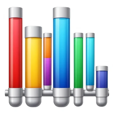 color tubes sticker