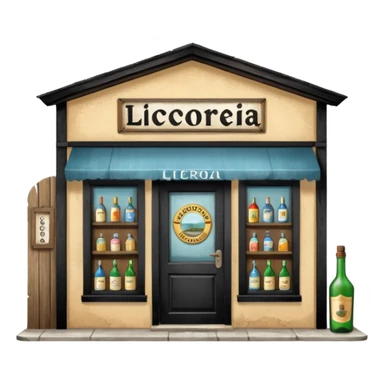 licoreria store desde fuera  sticker
