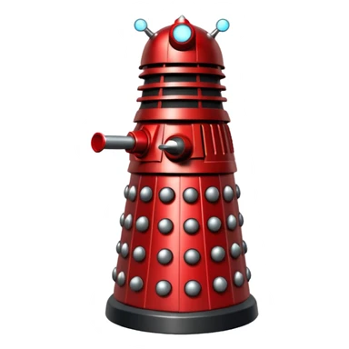 Red Dalek sticker