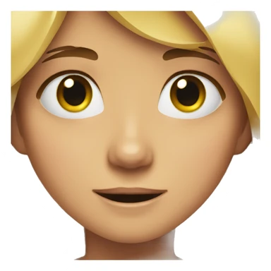 Girl crying happiness sticker