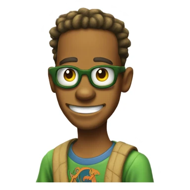 Otto from Rocket Power sticker