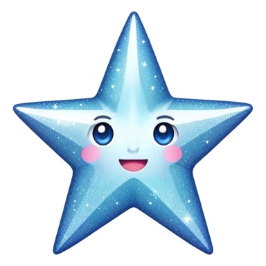 Sparkle star  sticker