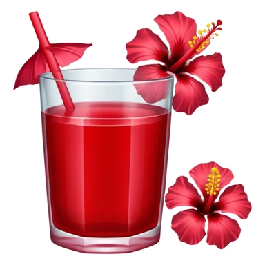 make hibiscus juice sticker