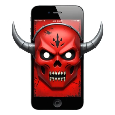 Diablo iPhone sticker