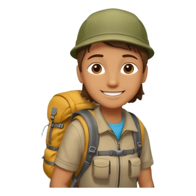 camper hero sticker