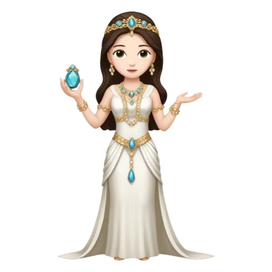 ejemplos diosa tanit vestimenta completa sticker