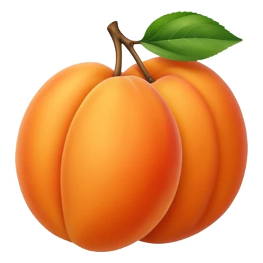 El albaricoque (conocido en países  sticker