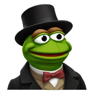 Pepe muppets  sticker