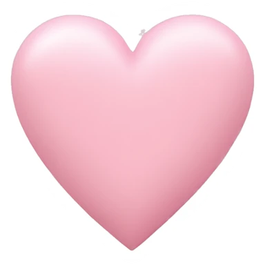 pastel pink heart sticker