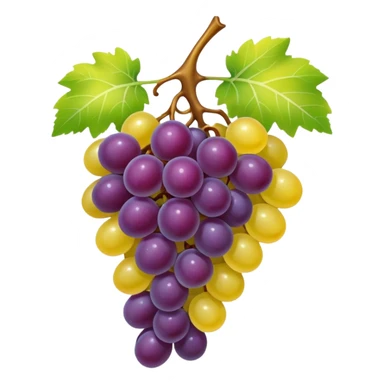 yellow grape sticker