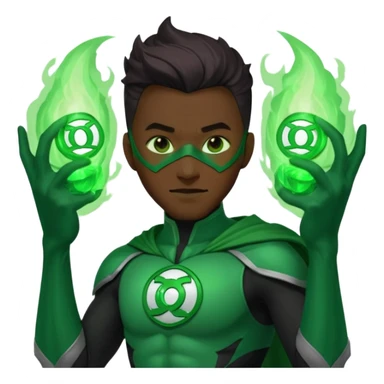 thresh green lanttern sticker