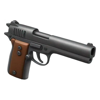gun on hand sticker