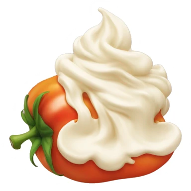 paprica cream sticker