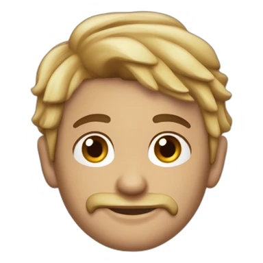 chico tatuado pelo largo novio de chicha pelo rojo sticker