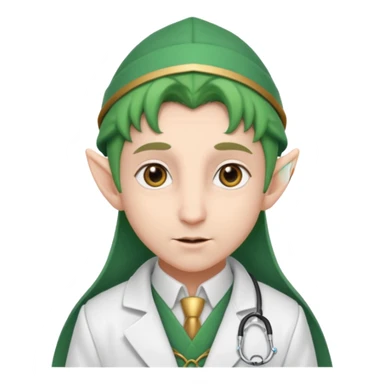 Elf Doctor sticker
