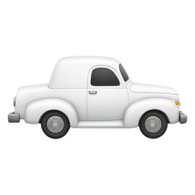 car wearing white cowboy hat sticker