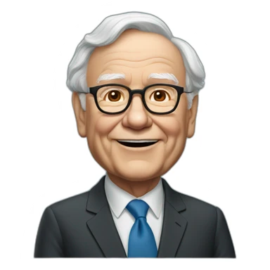 warren buffett sticker