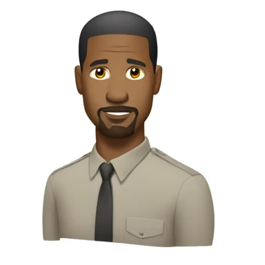 denzel washington from movie training day sticker
