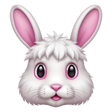 Bunny hungry sticker