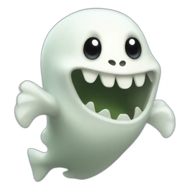 ghost cod impressed sticker