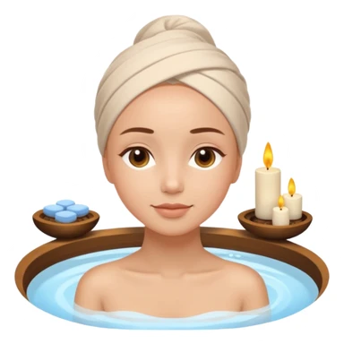 spa relax sticker