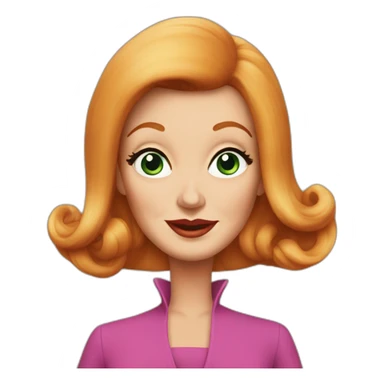 Endora Bewitched sticker