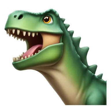 verliefde dino sticker