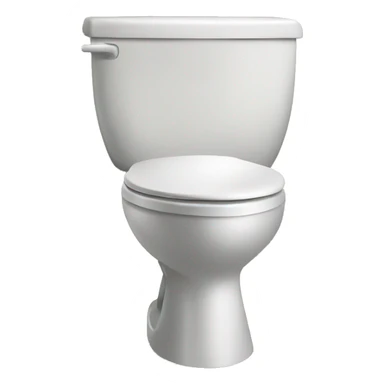 horse on a toilet sticker