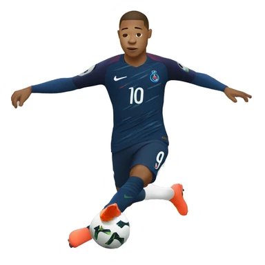 Mbappé qui fait un dab  sticker