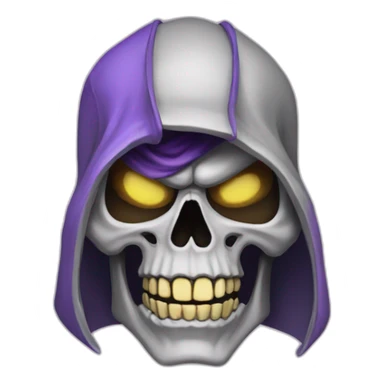 skeletor-smiling sticker