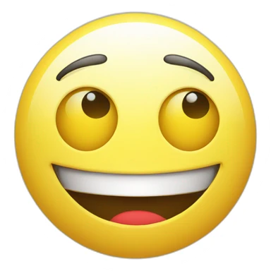 Smiley in Ukrainian style warning with text place for text sticker