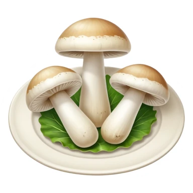 3 champignons on the plat sticker