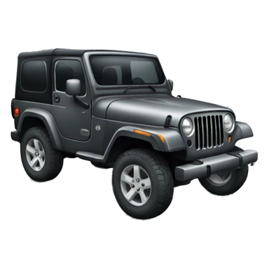 dark gray jeep car sticker
