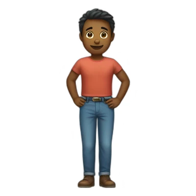 One Hand on Hip sticker