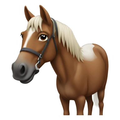 paard met kabouter er op sticker