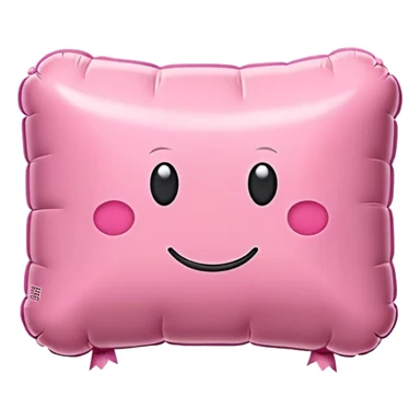 spam meat pink inflatable spam balloons sticker