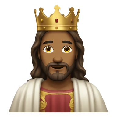 Jesus is king sticker