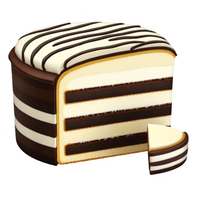 Hostess zebra sticker