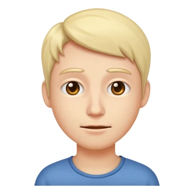 Person nodding sticker