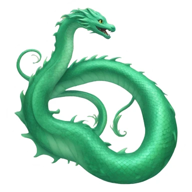 Christian Mythical serpent leviathan in 🌊  sticker
