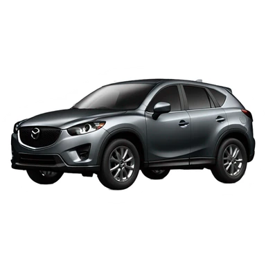 mazda cx5 polymetal grey with dark rims sticker