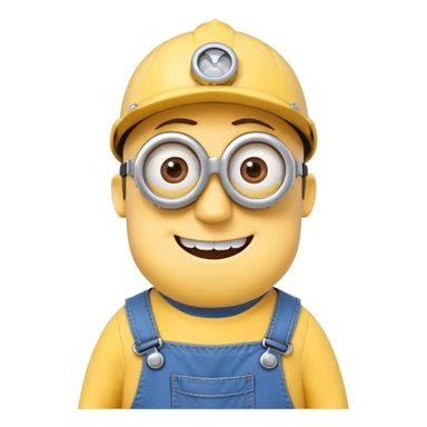 Minion Kevin character sticker